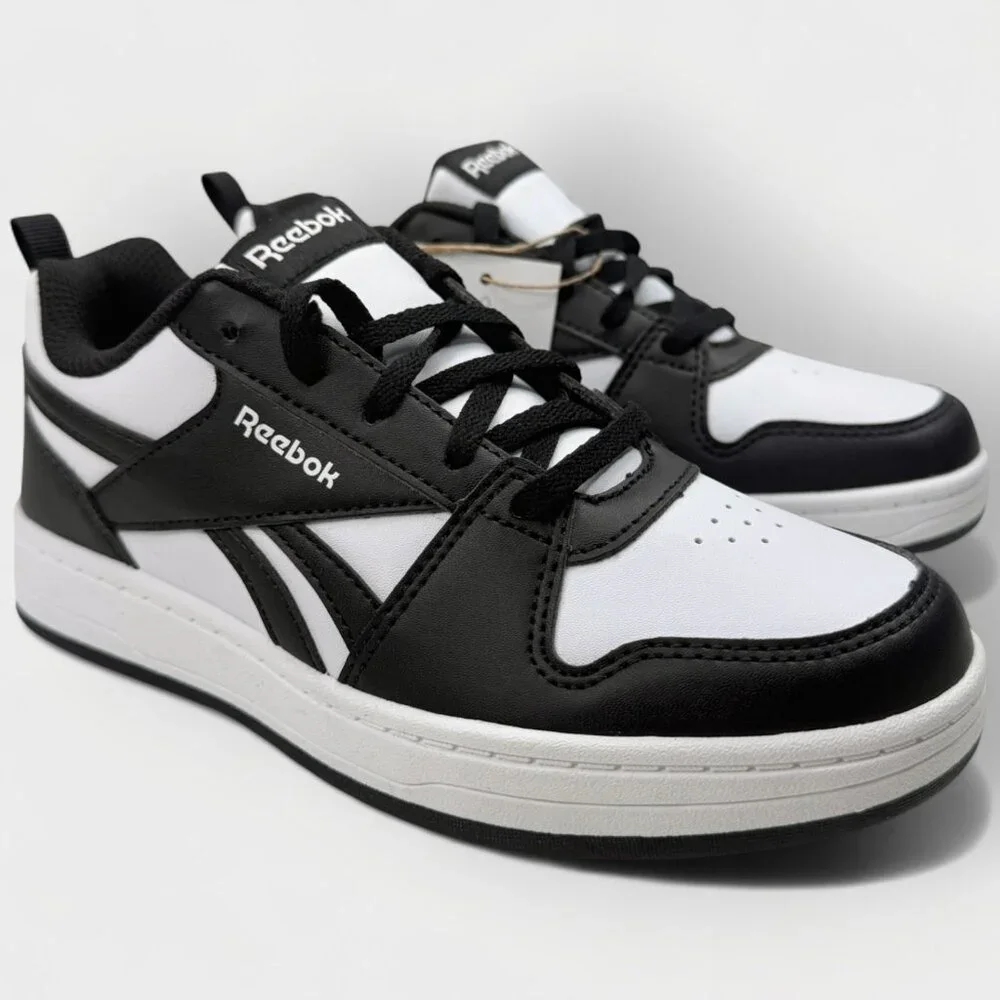 Reebok Boys Royal Prime 2.0 Black White US 13 Big Kids Sneaker New w/ Box - Picture 3 of 13